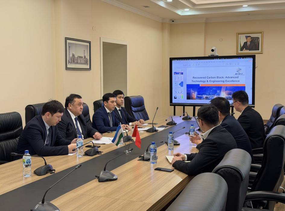 Uzbekistan, China discuss tire recycling carbon black production projects